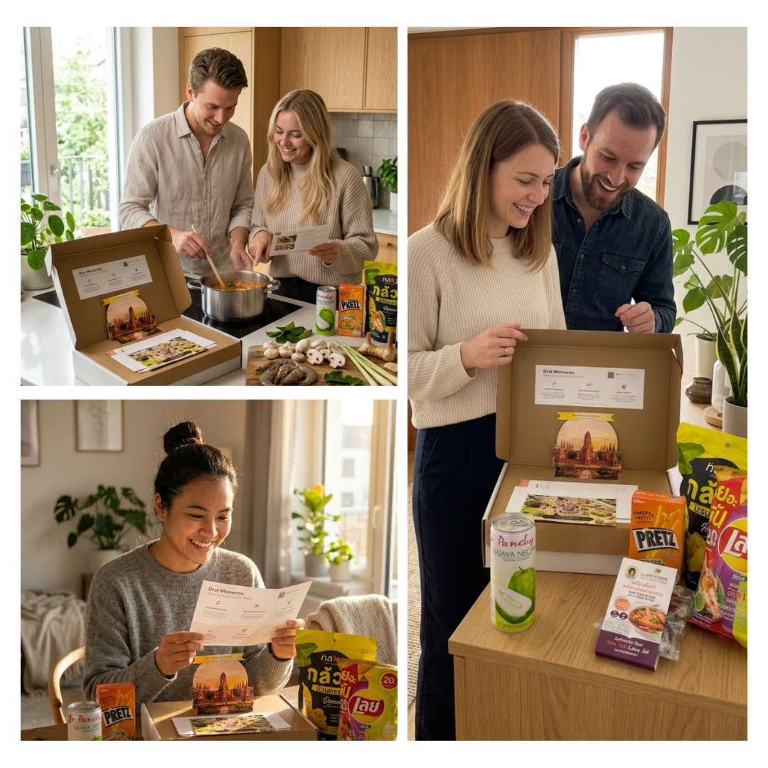 Ayutthaya OMGBOX Inhalt – Thai Snacks und Guava Nectar ausgepackt