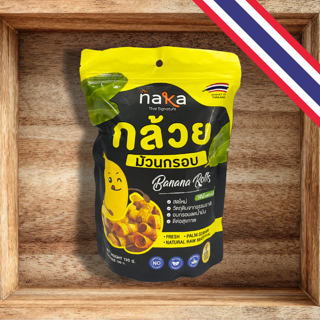 Naka Bananenchips-Rollen