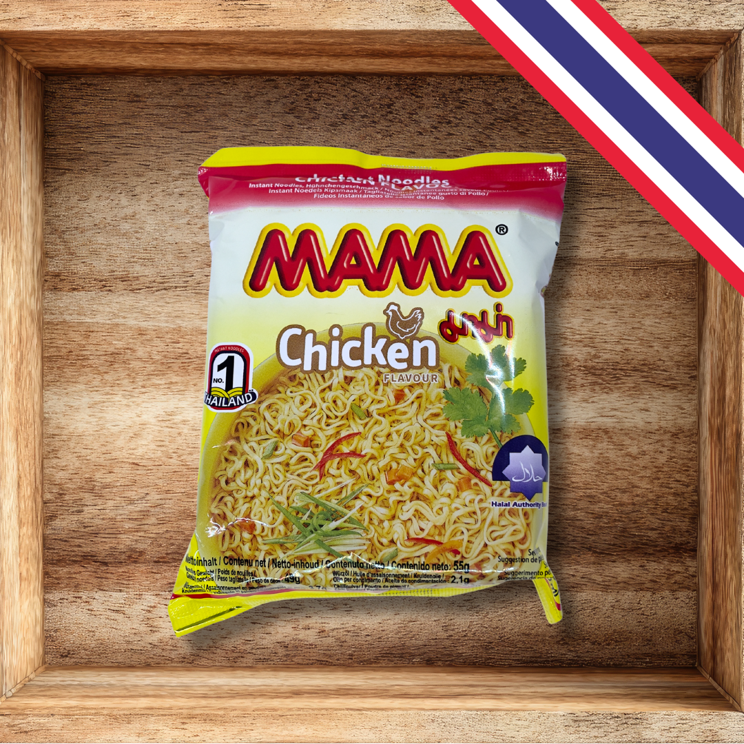 MAMA Instant Nudeln – Hühnchengeschmack (55g)