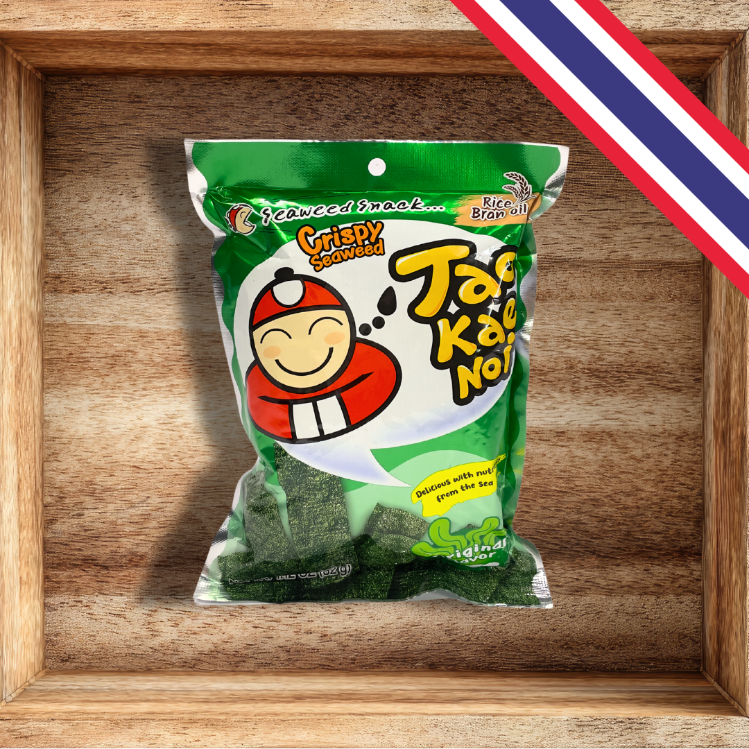 Tao Kae Noi Knuspriger Seetang-Snack – Original